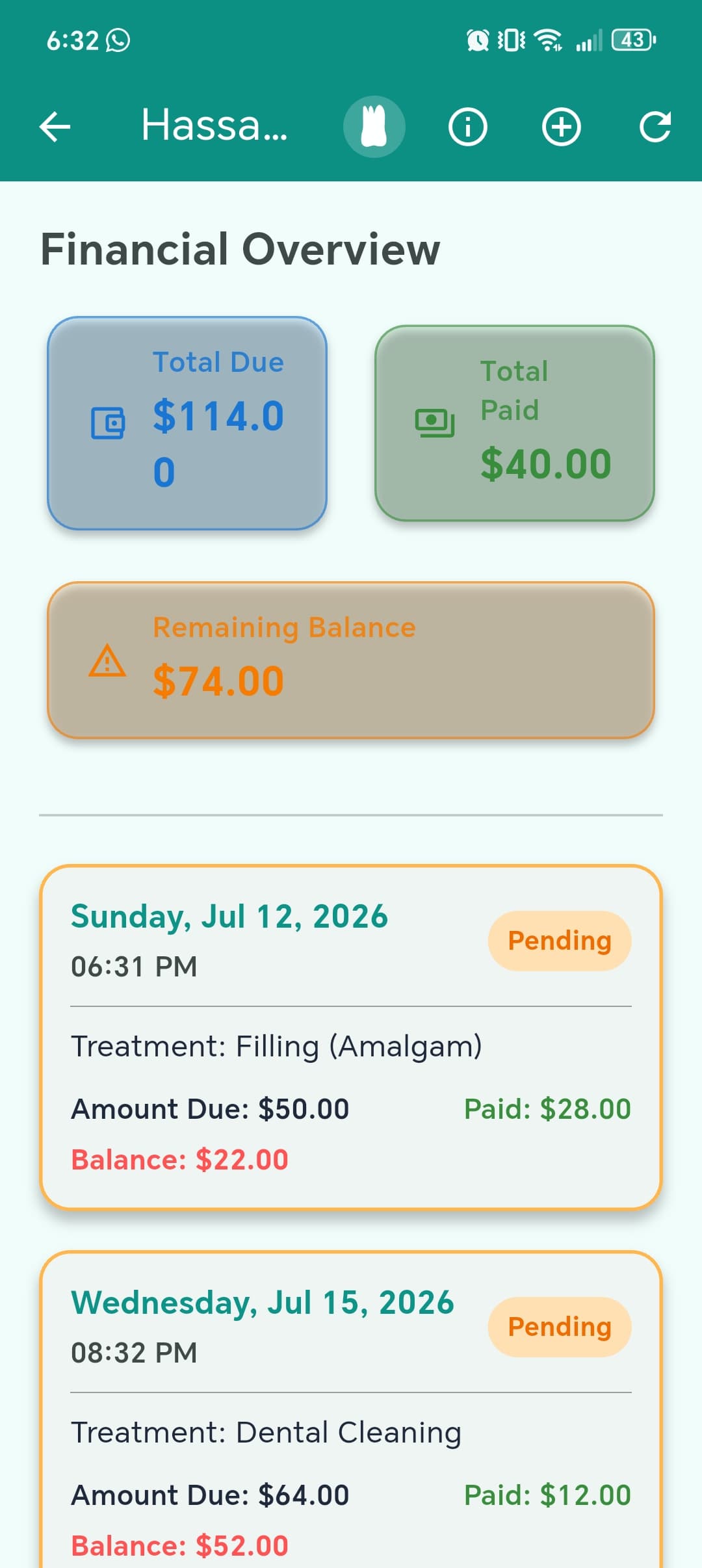 Financial overview